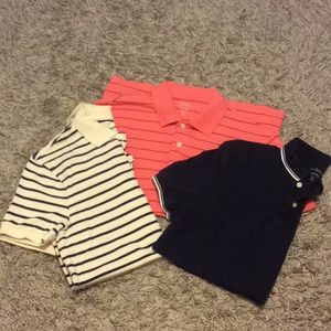 J.Crew men’s short sleeved pique polos, slim fit